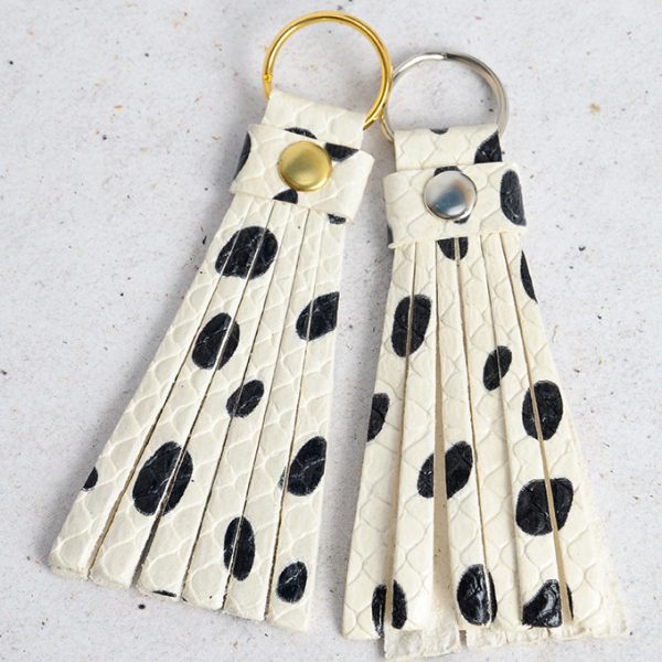 Dalmatian Dots tassel