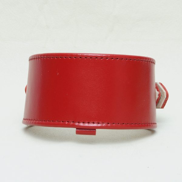 Carmine greyhound collar