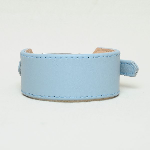 Blue Gray greyhound collar