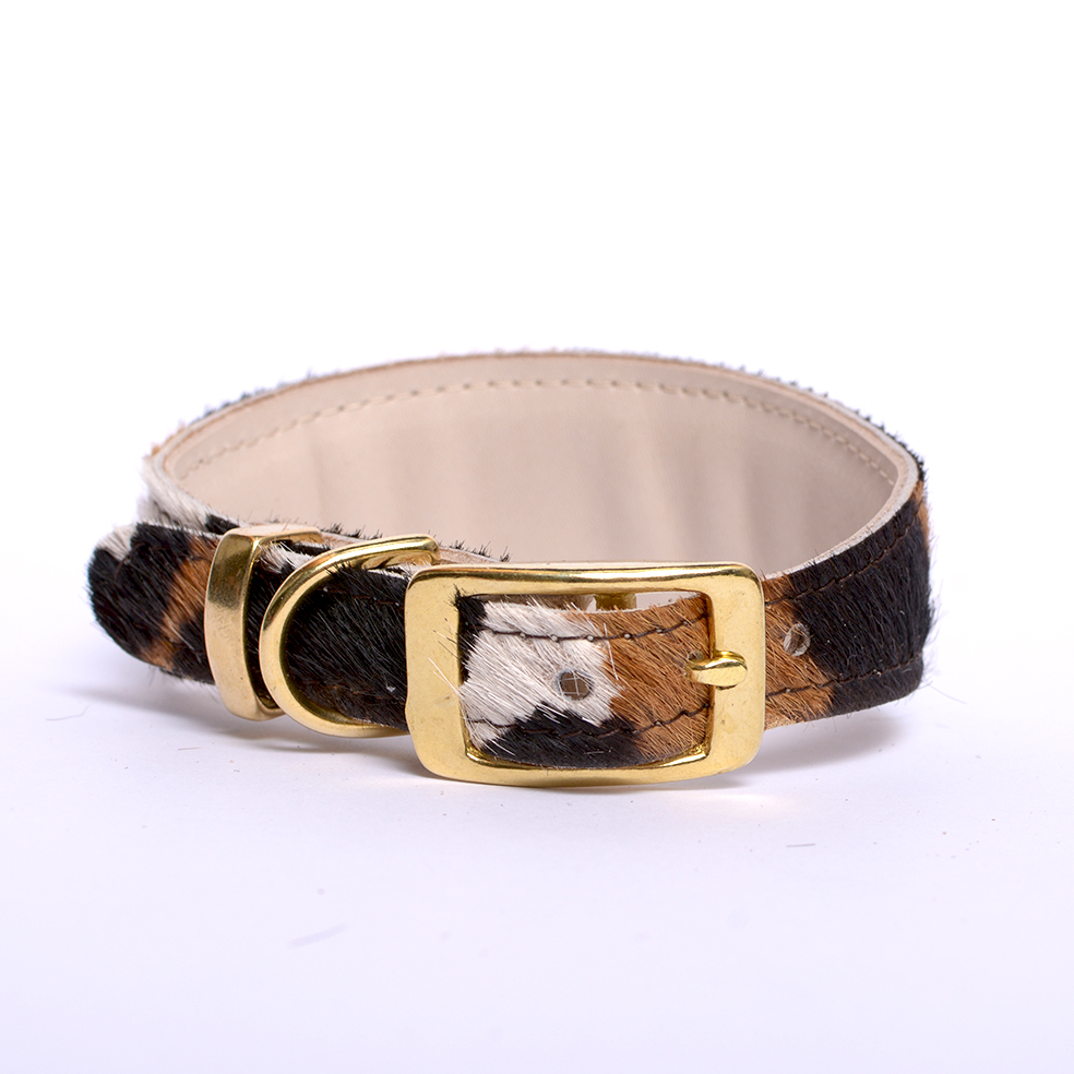cow print ellipse collar 11