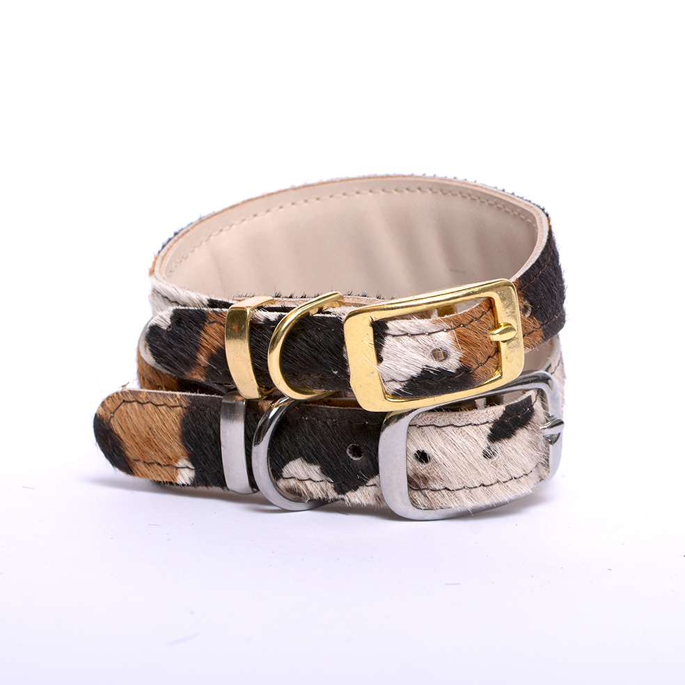 cow print ellipse collar 8