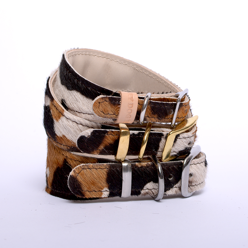 cow print ellipse collar 9